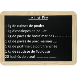 Le lot Été