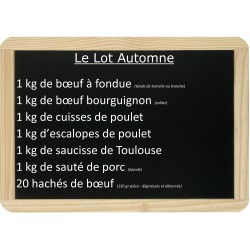 Le lot Automne