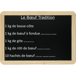 Le lot de bœuf Tradition