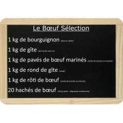 Le lot de bœuf Sélection