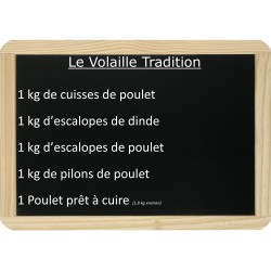 Le lot de Volaille Tradition