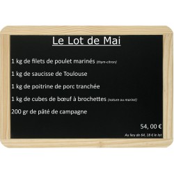 Le lot du Mois de Mai
