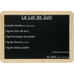 Le lot du Mois de Juin