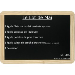 Le lot du Mois de Mai